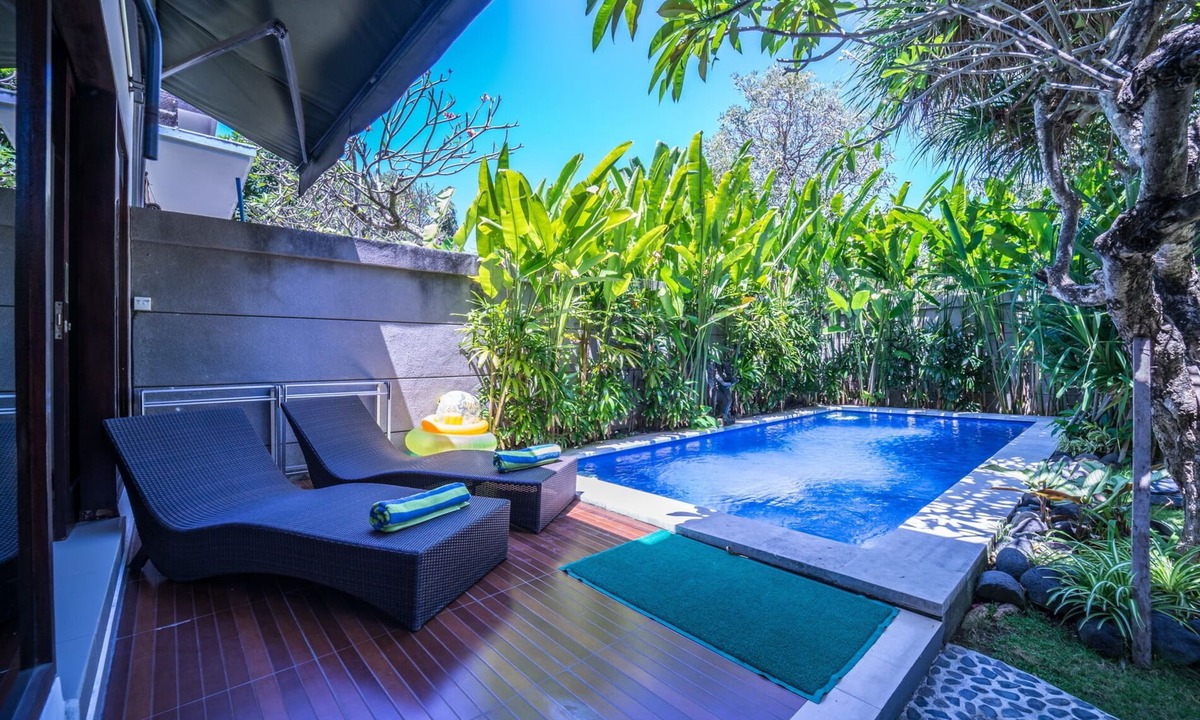 North Legian Villa | 2BR Villa, 7Min Drive To Seminyak Square! - W/Private Pool!
