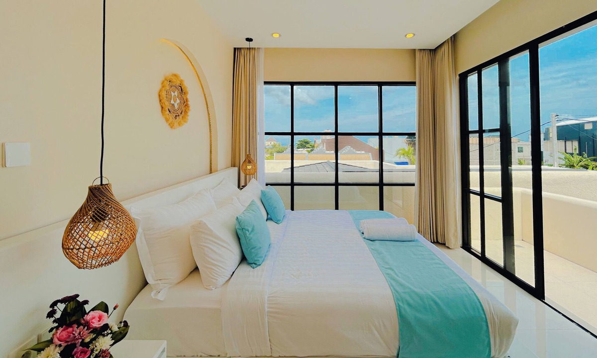 Kesiman Villa | Beachside Luxury 3BR Mediterranean Sanur