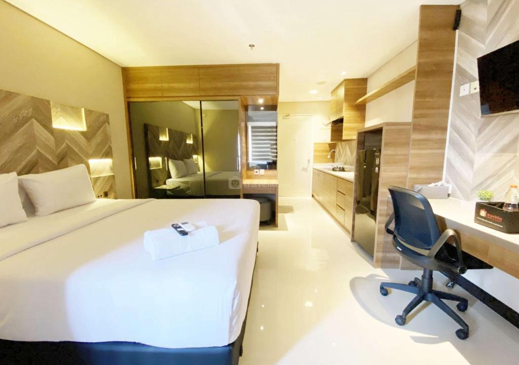 Semarang Apartment | Cozy and Comfort Stay Studio Sentraland Semarang Apartment By Travelio