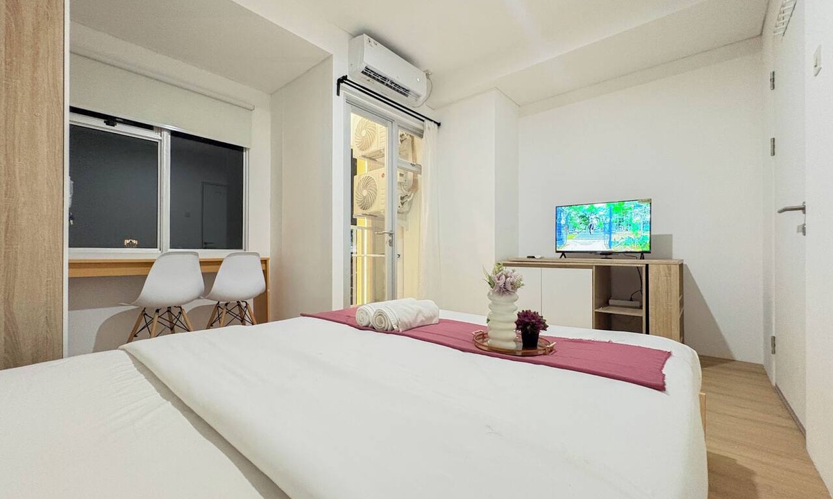 Surabaya Apartment | Cozy Japandi Style 1Br At Apartment Kyo Society