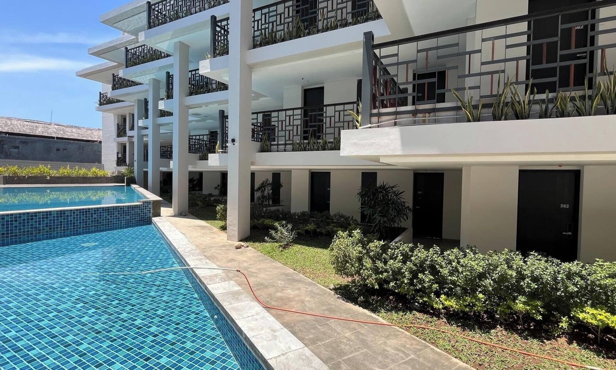 By Pass Ngurah Rai Apartment | Elegant 2Br (No Kitchen) Apartment At Skales Residence Nusa Dua Bali