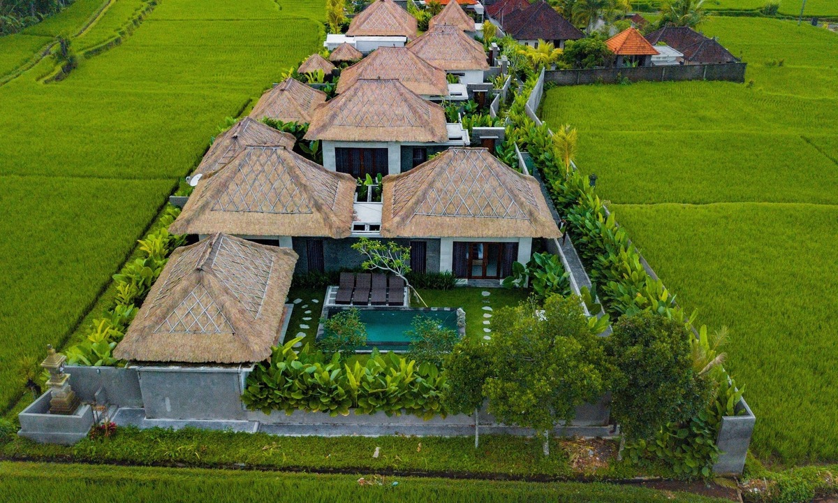 Kenderan Villa | Indra Loka with nice panoramic of rice field view