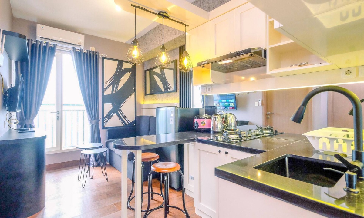 Depok Apartment | Modern Look 2BR at 28th Floor Podomoro Golf View Apartment