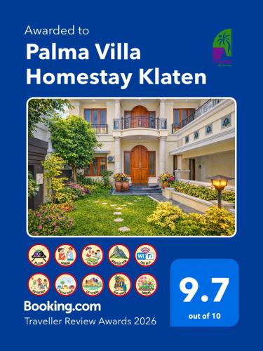 Klaten Selatan House | Palma Villa Homestay I With Swimming pool, billiard, karaoke & ping pong near Klaten Town Square