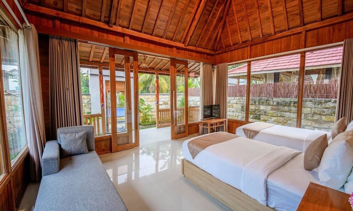 Melayang Villa | Ubud 1BR Villa w/ Twin Beds | Nature Retreat