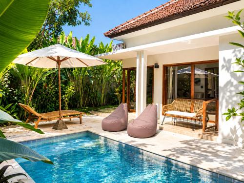 Kuta Villa | Villa Tiga Nomada - New Serene 2BR Private Pool Villa