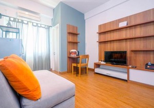 Modern Furnished @ 1BR Margonda Residence 1 Apartment By Travelio in Depok