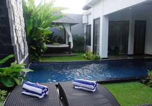 Private pool villa, Best location near Seminyak