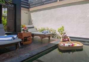 Racca Villa 1 Bedroom in border line Seminyak , Legian