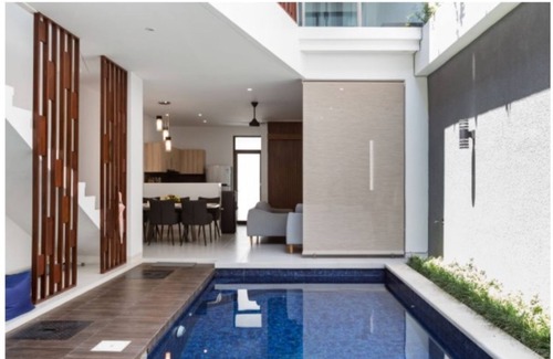 Berawa Villa | Grand Minimalism with Private Pool Close to Berawa Beach