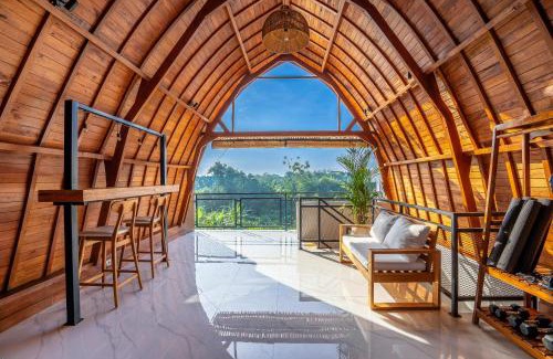 Padonan Apartment | Modern 2-Bedroom-Villa Imola with Private Pool, Fitness-Corner and Jungle View in Canggu -Bali