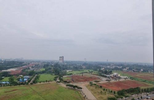 Bumi Serpong Damai Apartment | Apt Casa De Parco Studio Tema Gray With Wifi, Pool and Netflix