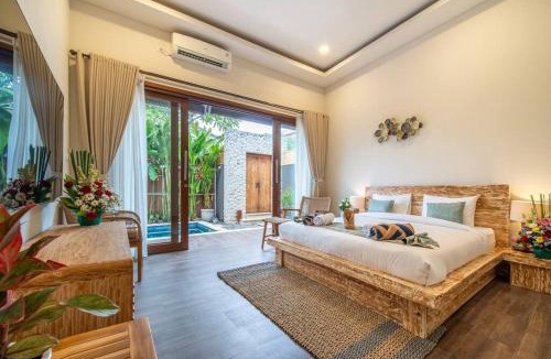 Kerobokan Villa | Arts Cherry Villa Satu Two-Bedroom with Private Pool Kuta