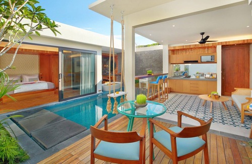 Batubelig Villa | Breathtaking 1BR Villa In Seminyak! 3Min Drive To The Square W/Private Swim Pool