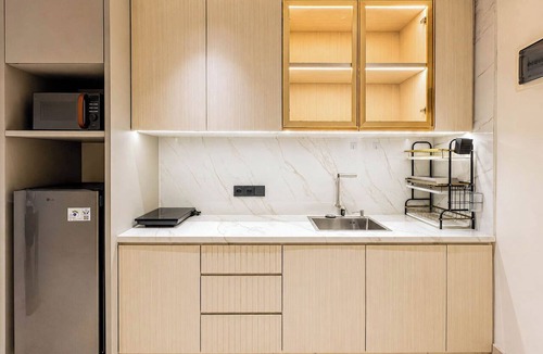 Kesawan Apartment | Classic Roomy 2Br At Apartment Podomoro City Deli Medan