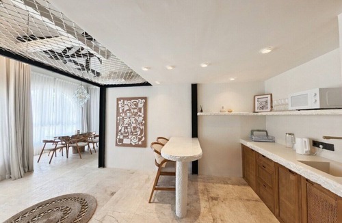 Sanur House | Cozy 2-Storey Flat by Sanur Beach w Pool & Office