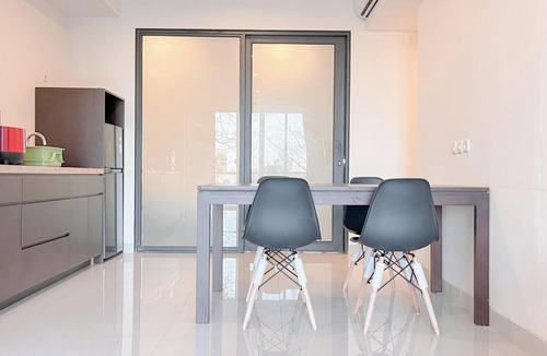By Pass Ngurah Rai Apartment | Elegant 2Br (No Kitchen) Apartment At Skales Residence Nusa Dua Bali