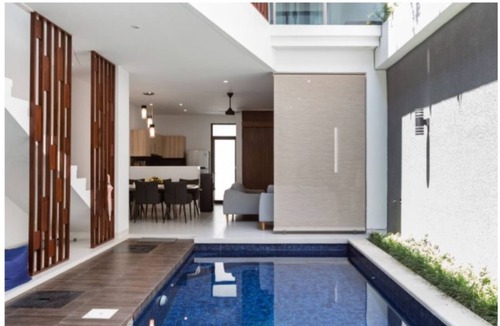 Berawa Villa | Grand Minimalism with Private Pool Close to Berawa Beach