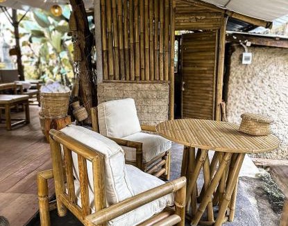 Sebatu House | Kawig Bamboo House - Ricefield view, Eco Bamboo Home