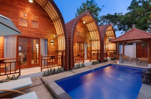 Ungasan Villa | Luh Adi Villa 1, Modern Balinese Wooden house close to Uluwatu and some beaches