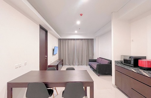 By Pass Ngurah Rai Apartment | Luxurious 2BR (No Kitchen) Apartment at Skales Residence Nusa Dua Bali