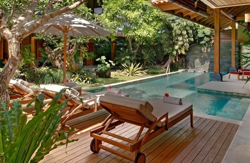 Laksmana Villa | Luxury 4BR Villa By The Beach, Seminyak! - Chill By The Pool During A Sunny Day