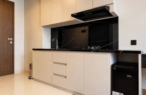 Balikpapan Apartment | Modern Cozy 1Br Combined Unit At Apartment Tamansari Skylounge Balikpapan