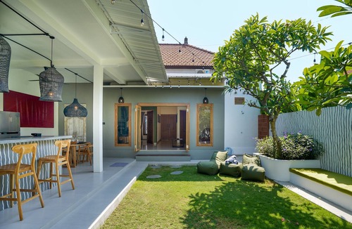 Batu Bolong Villa | Muscle beach villa in centre super trendy Canggu