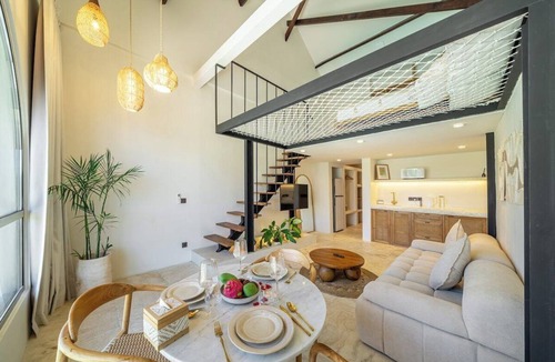 Sanur Apartment | New Two-Storey Flat in 5 min to Sanur Beach + Pool