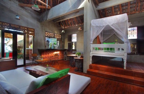 Banjar Semer House | Nibbana bunk bed Kuta Utara