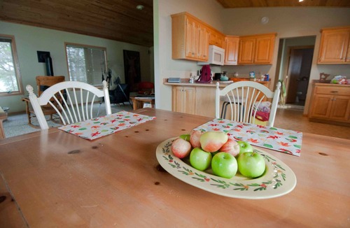 Cass Lake House | The Point- on 2 shores, sand beach, canoe & kayak-click pic for Fall deals