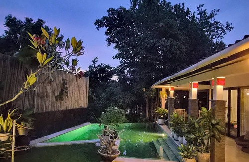 Batu Bolong House | Tranquil 2-bedroom house with AC in charming Canggu