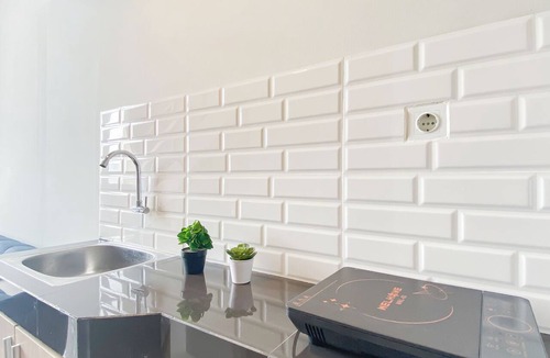 Lebak Bulus Apartment | Urban Cozy Loft Studio At Apartment Apple 3 Condovilla
