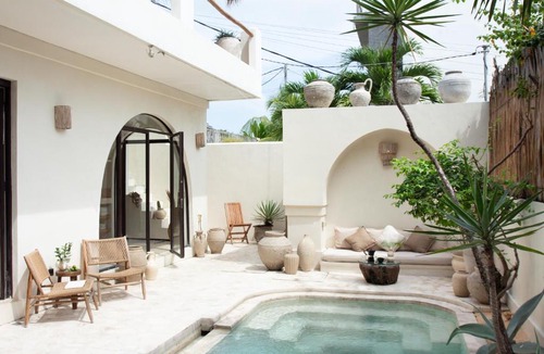 Batu Bolong Apartment | Villa Bella - Stylish 3-Bedroom Oasis with Mediterranean Charm