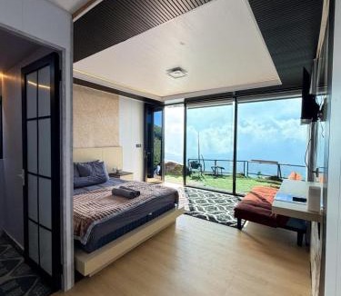 Kejajar Hotel | Villa Dieng Sikapuk Hill Deluxe Cabin