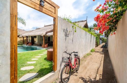 Gili Air Villa | Villa Krilu - Spacious private 2-bedroom & pool