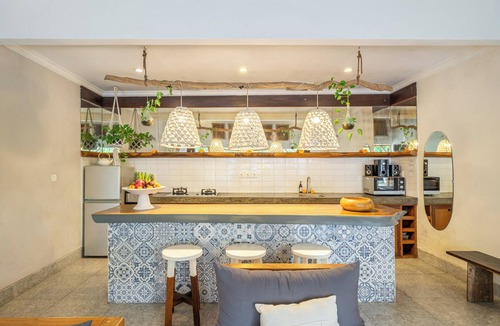 Petitenget Villa | Villa Sarong 2 Chic 2BR Boho Villa: Prime Central Location