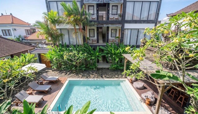 Best Ubud's 1BR Apartment w Pool, Patio & Kitchen in Ubud