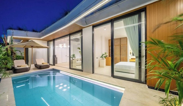 Brand New Chic 2BR Villa, Beach Access, South Kuta in South Kuta