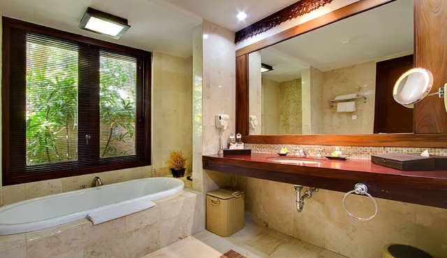 Fantastic spacious clean and very quite Garden Villa