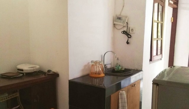 Welcoming house with AC in vibrant Jakarta