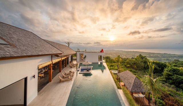 Infinity Pool Cinema Lounge Hilltop Sea Views