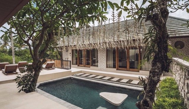 Jungle View 1BR Cottage with Romantic Bathtub in Ubud