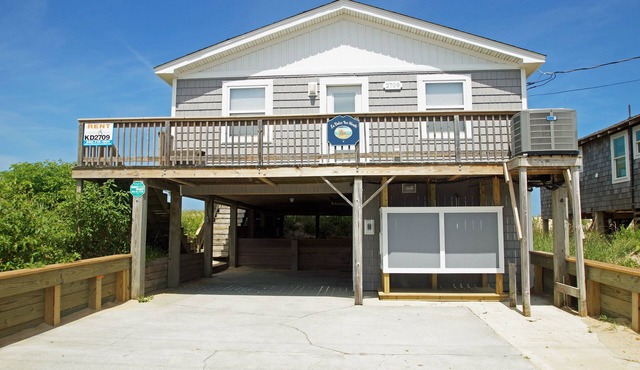 KD2709- Oceanfront-3 BRs (One Master), Dog Friendly, Outstanding Ocean Views! in Kill Devil Hills