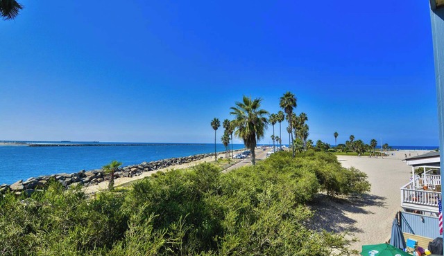 Ocean Front View - Steps from the beach! in San Diego