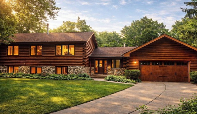 Rustic Charm: Pewaukee Lake Cabin, Sauna & Hot Tub in Pewaukee