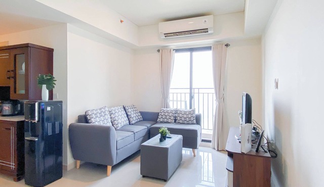 Soft Scandinavian 3Br At Meikarta Apartment