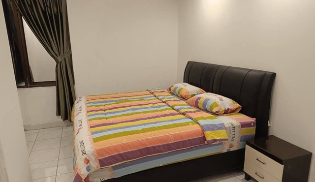 Spacious 3-bedroom apartment with AC in serene Jogja in Jogja