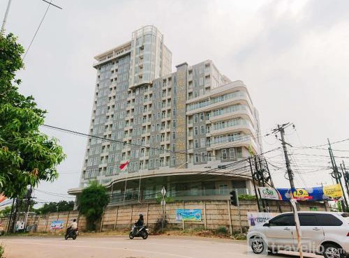 Stunning and Comfy Studio Amazana Serpong Apartment By Travelio in Tangerang