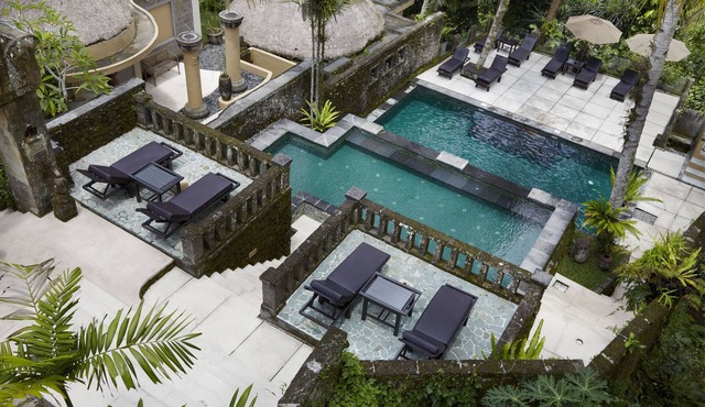 Suite room with Ricefield view in Ubud